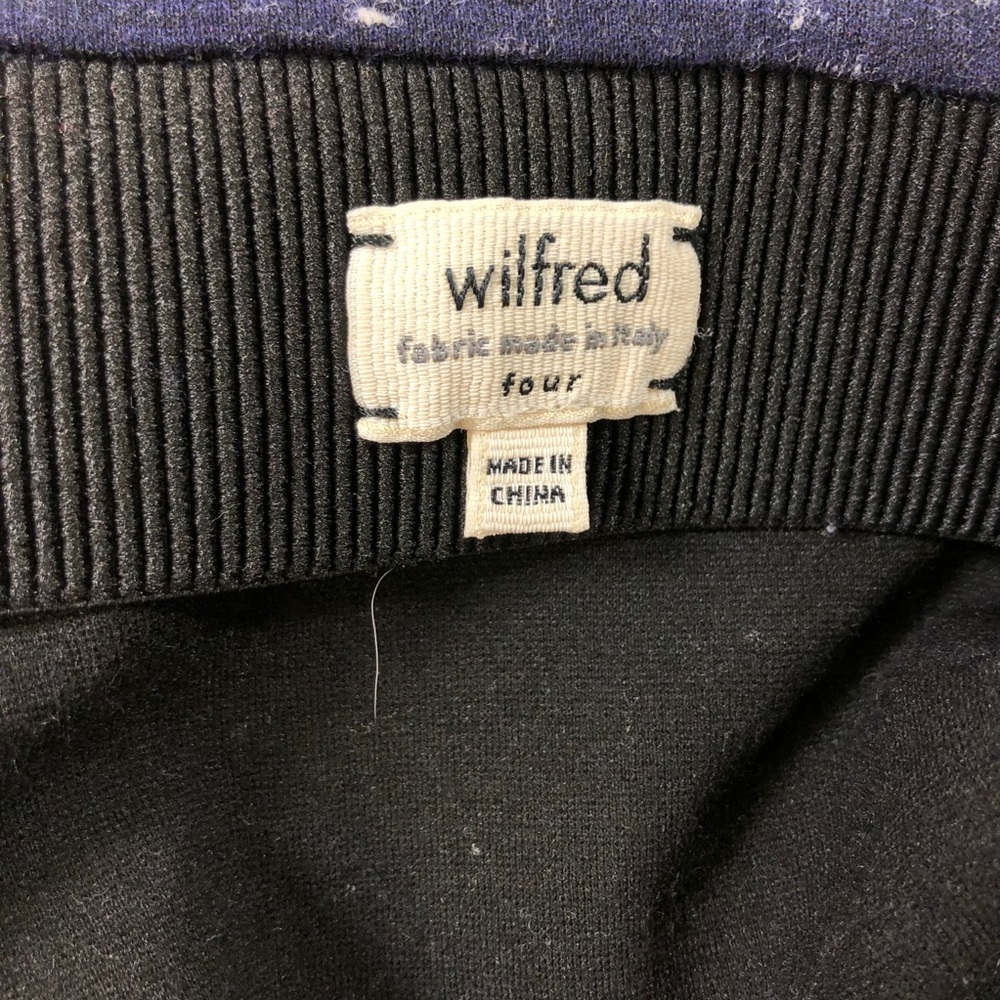 Women Aritzia pencil skirt zipped sz 4 - Picture 7 of 7